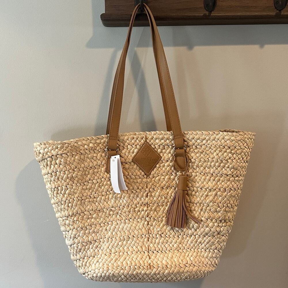 Disney's Coronado Springs Resort‎ Straw Tote Bag